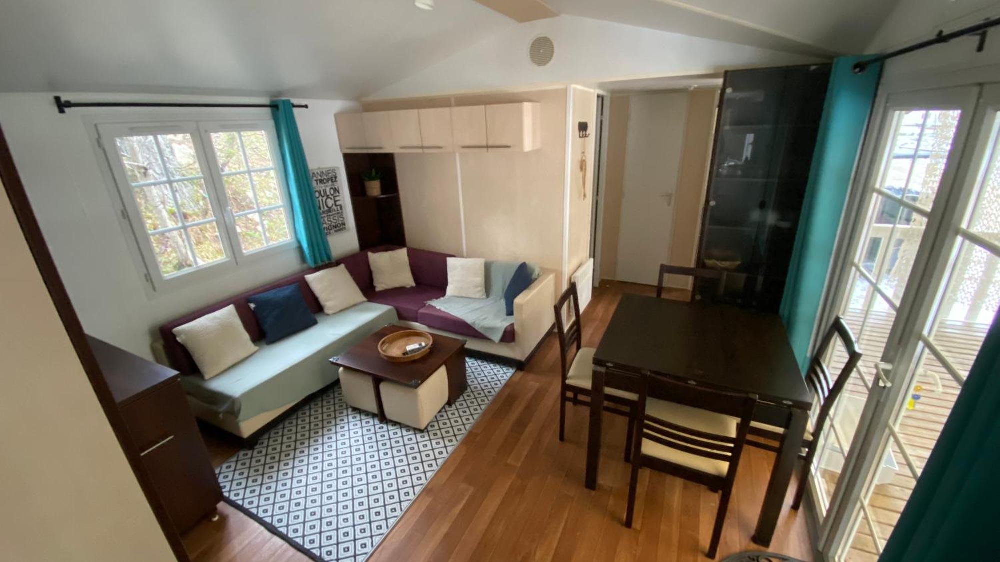 Mobilhome Comfort A La Montagne Saint-Auban  Buitenkant foto